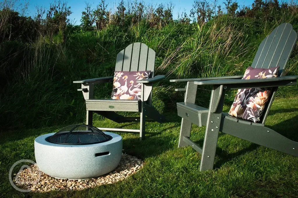 Geodome firepit