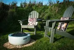 Geodome firepit