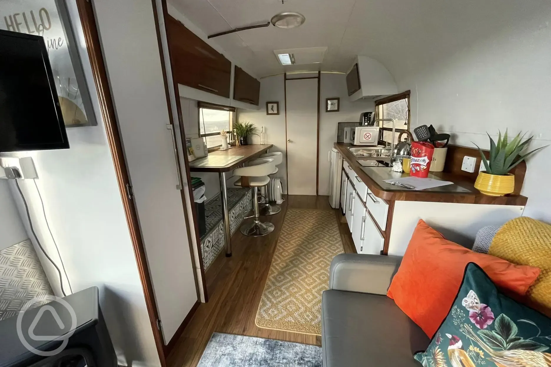 Wildview trailer interior