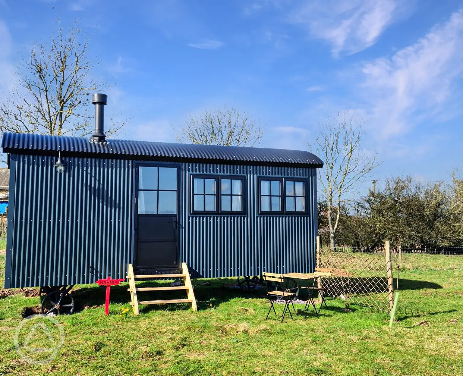 Narnia shepherd's hut