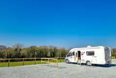Electric gravel pitches (The Menage) with metered pay as you go 16 amp Electric gravel pitches (The Menage) with metered pay as you go 16 amp