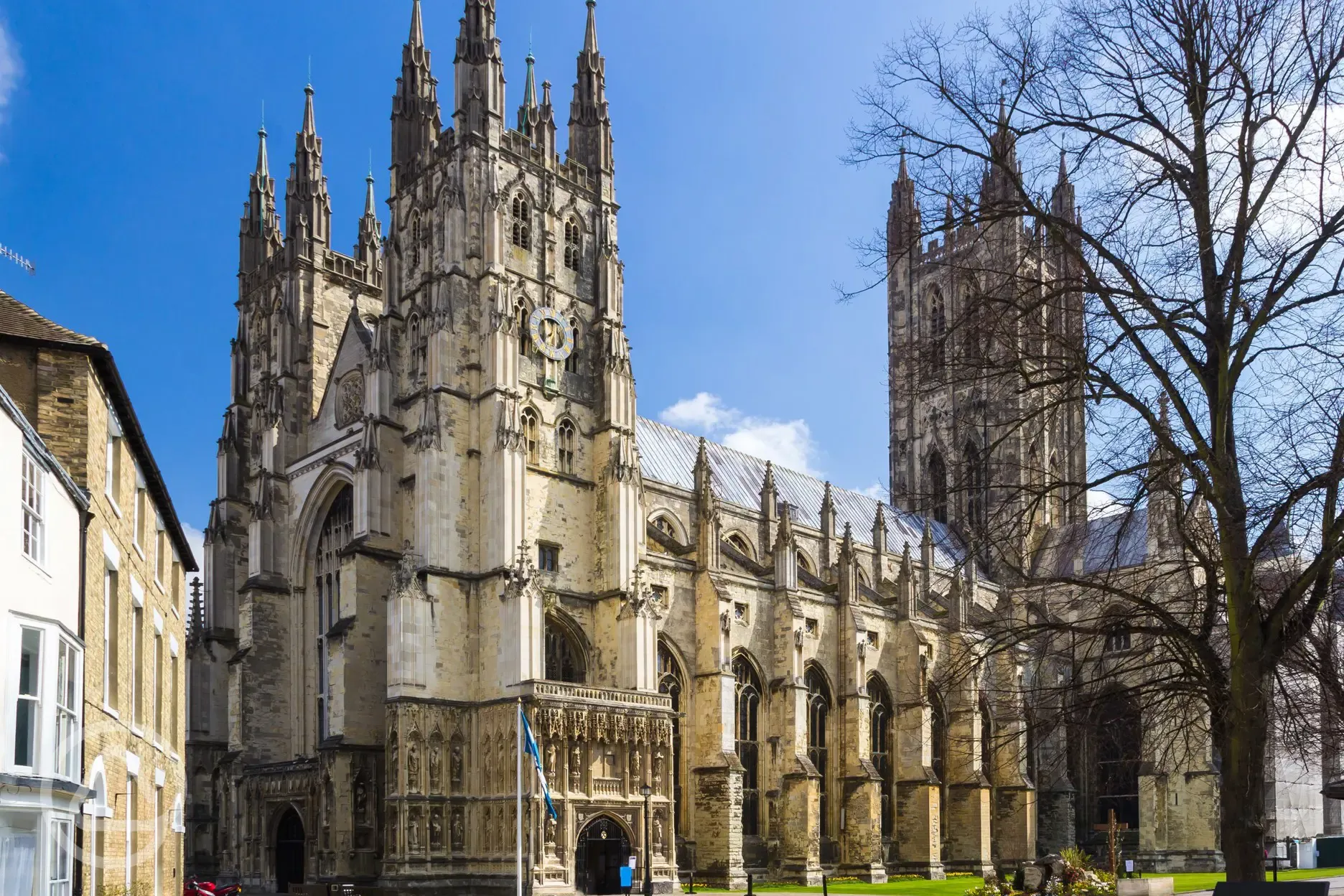 Nearby Canterbury Cathedral