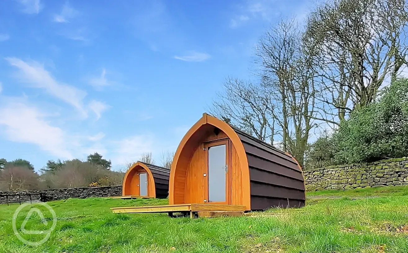 Glamping pods