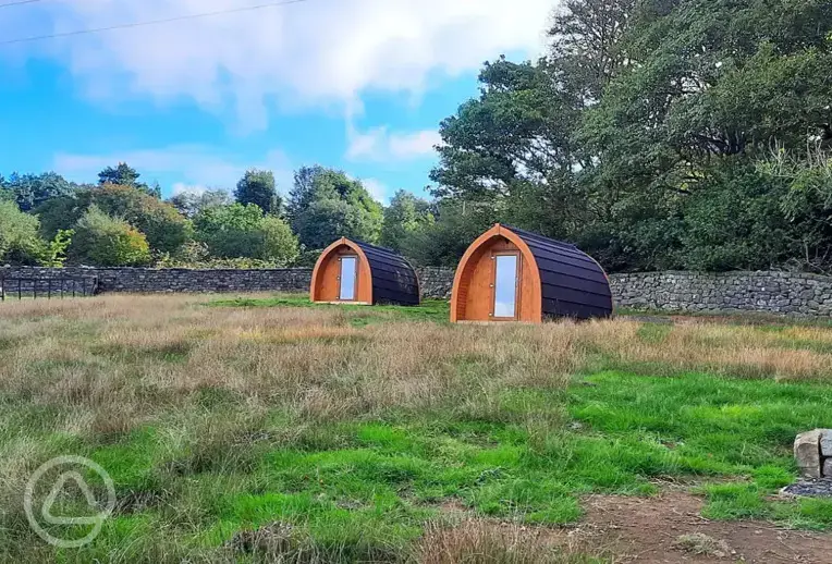 Glamping pods