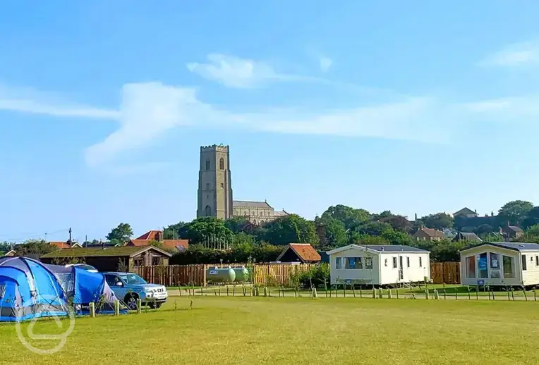 Electric grass pitches (Church View)