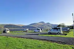 Electric hardstanding touring pitches