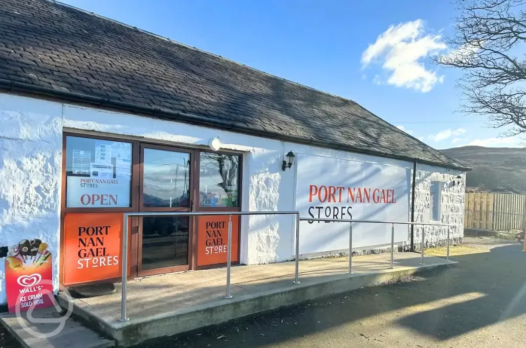 Pan nan Gael onsite shop