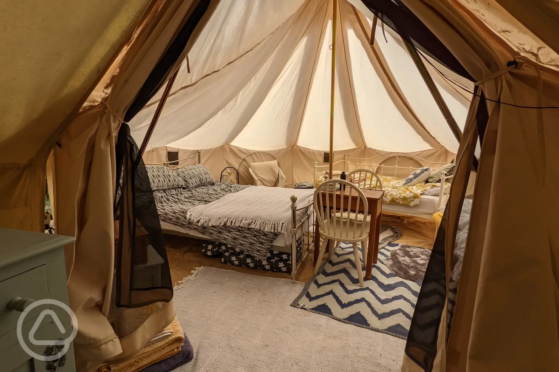 Fully furnished glamping