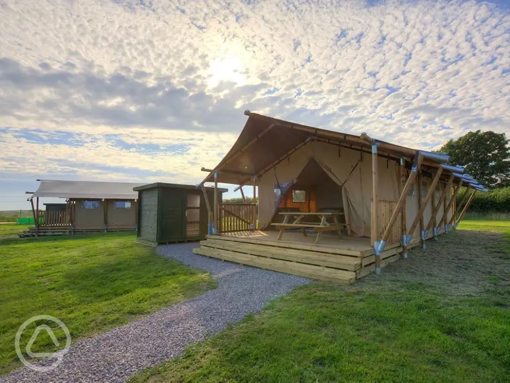 Safari tent