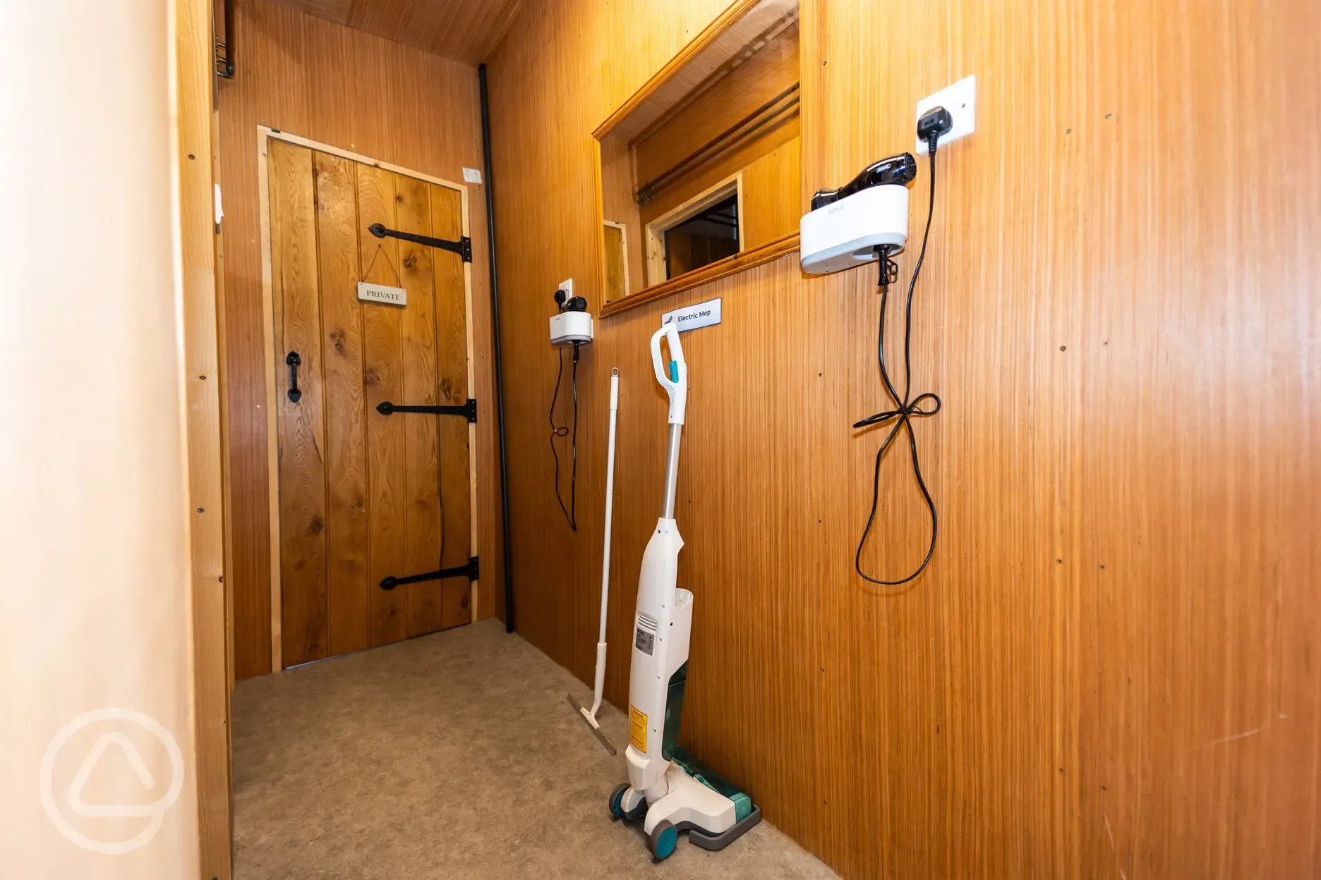 Hairdryers in the facilities block Hairdryers in the facilities block