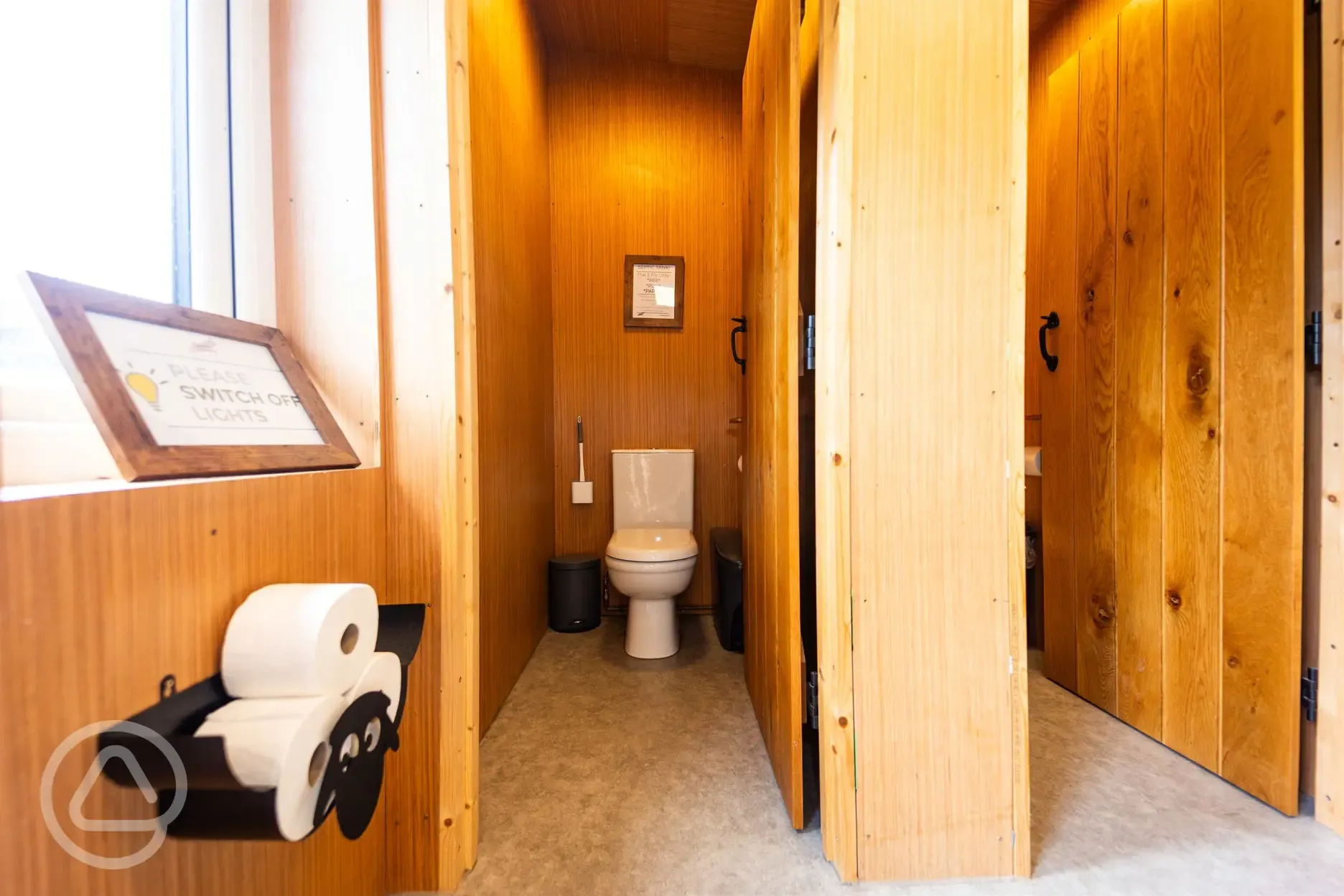 Individual toilet cubicles Individual toilet cubicles