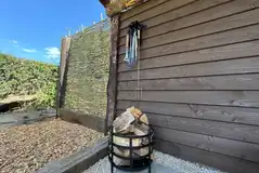 Copper Beech shepherd's hut fire pit supplies Copper Beech shepherd's hut fire pit supplies
