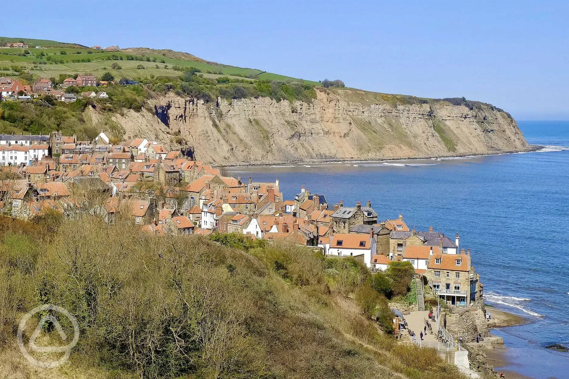 Robin Hoods Bay, from the Cleveland Way