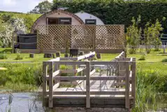 Glencroft pod by the pond