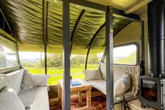 Large landpod interior