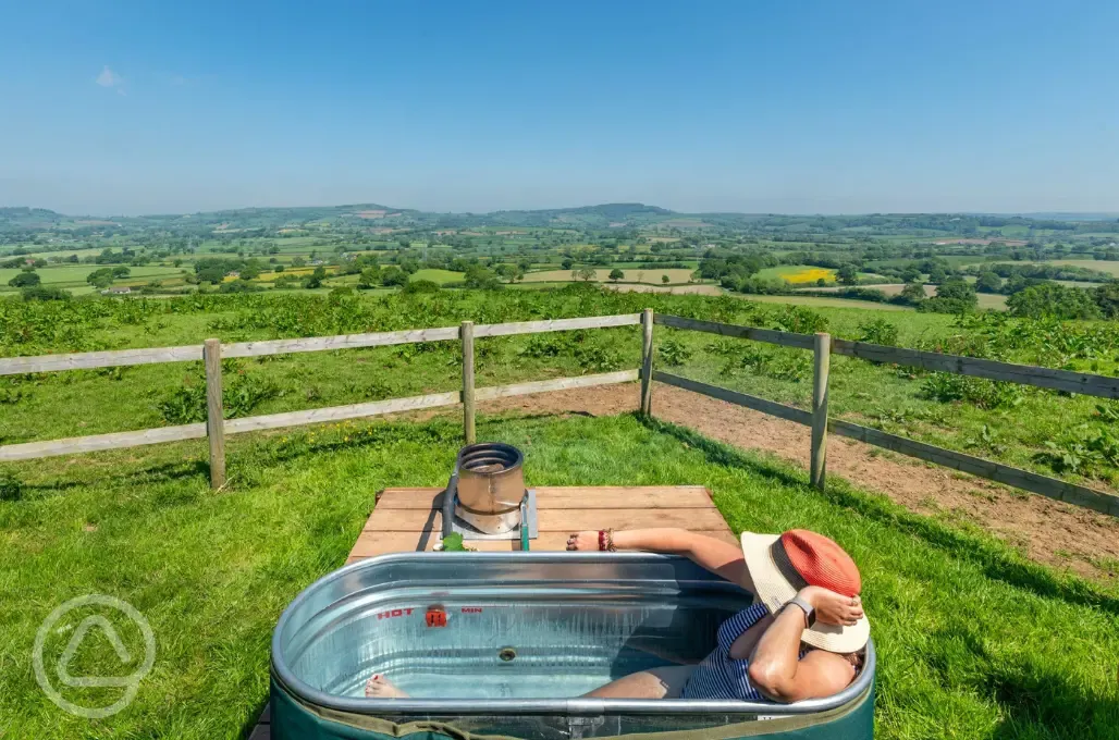 Landpod hot tub