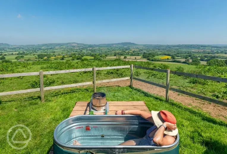 Landpod hot tub