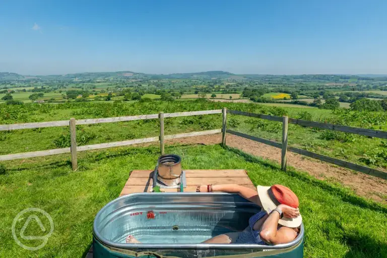 Landpod hot tub