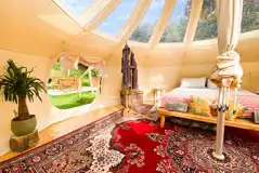 Churchay lotus belle tent interior