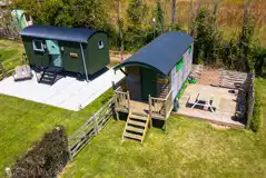 Woodie shepherd's hut