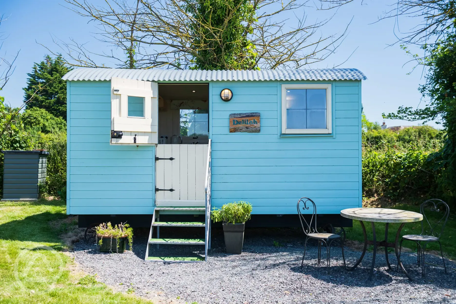 Delilah shepherd's hut