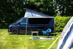 Electric grass touring pitches - Caravan and Motorhome Club members