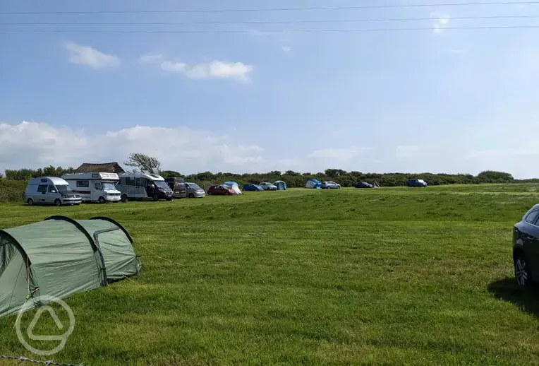 Campervans and tents