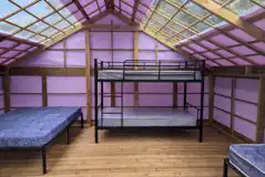 Safari ready tent interior