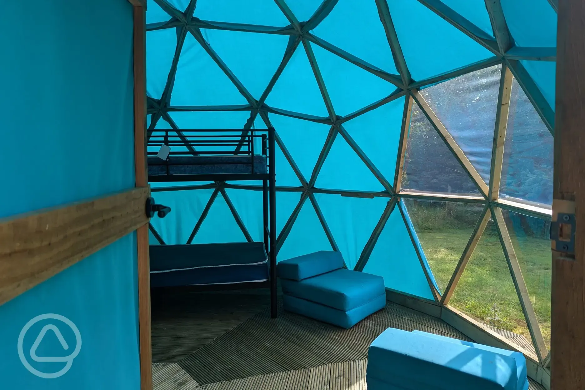 Geodome interior