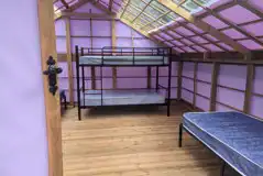 Safari ready tent interior