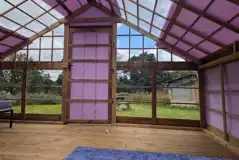 Safari ready tent interior