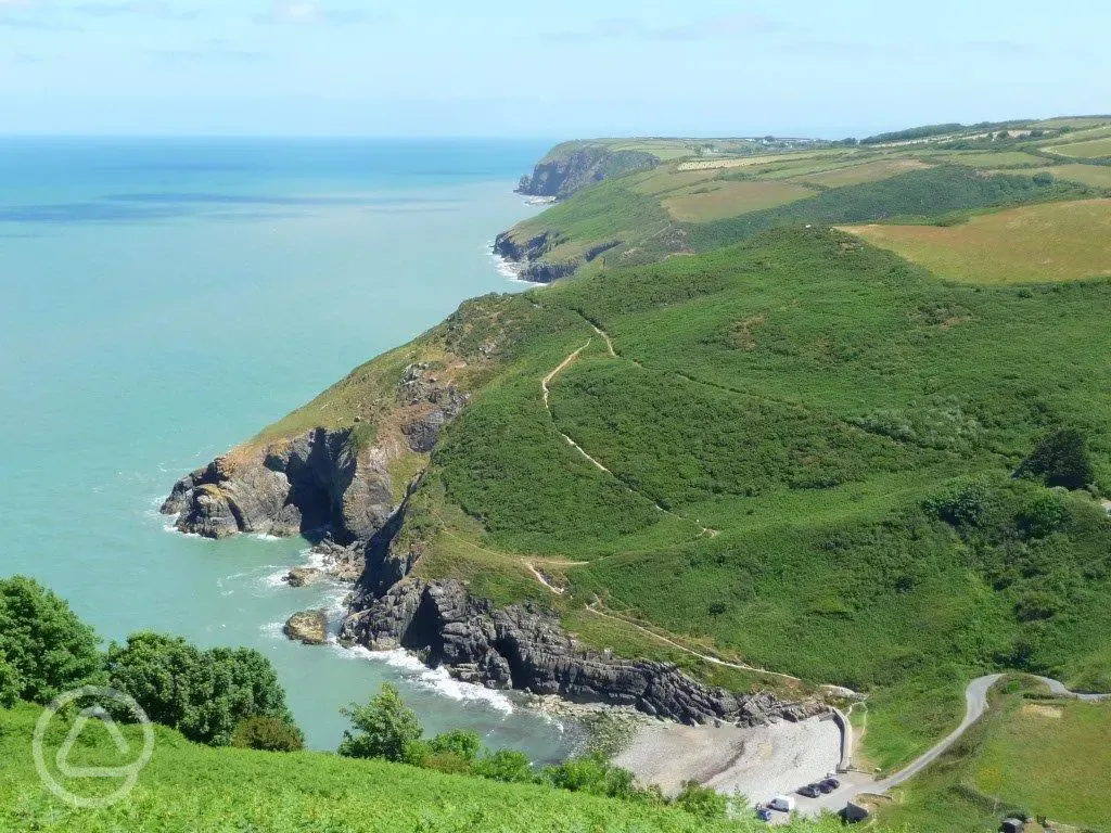 Explore the nearby beautiful Cardigan Bay coastline