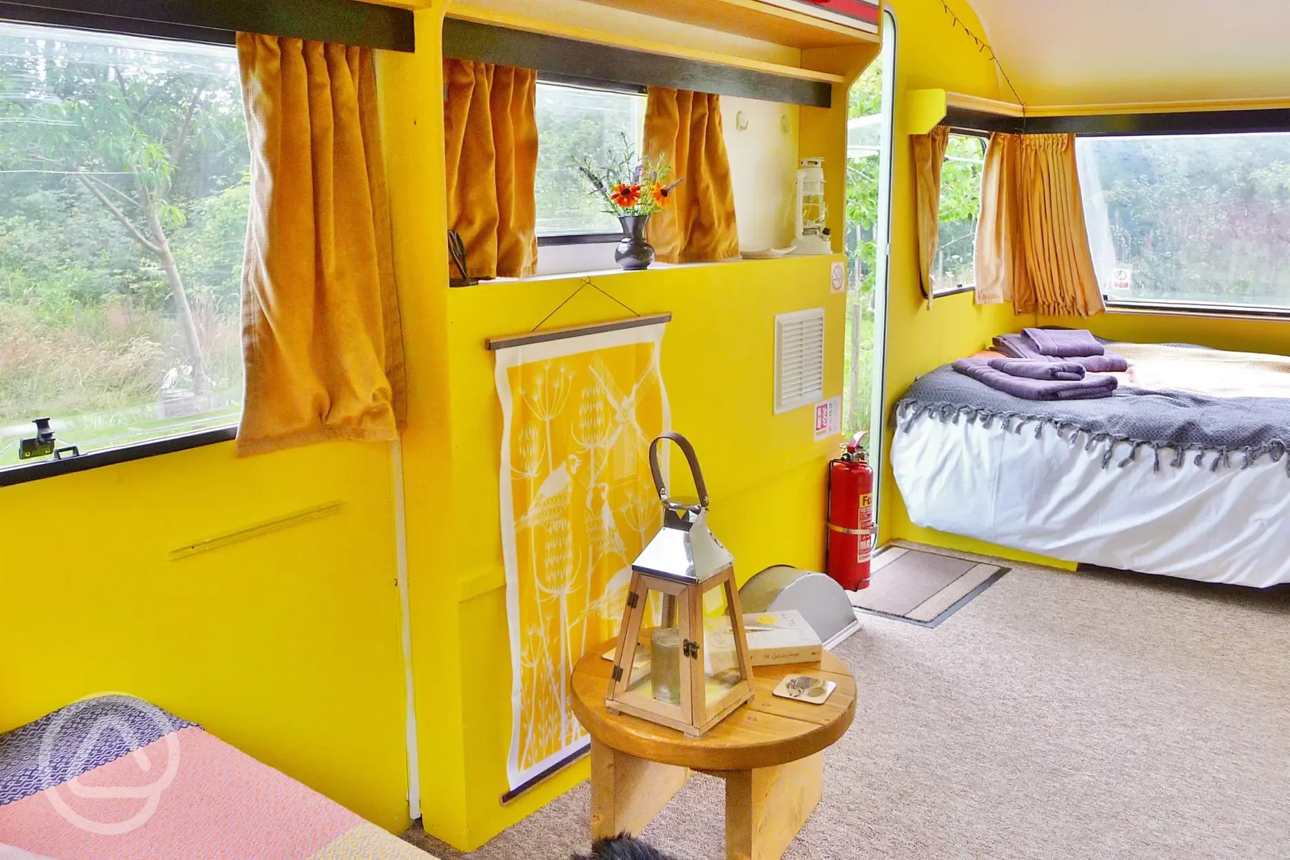 Caravan interior