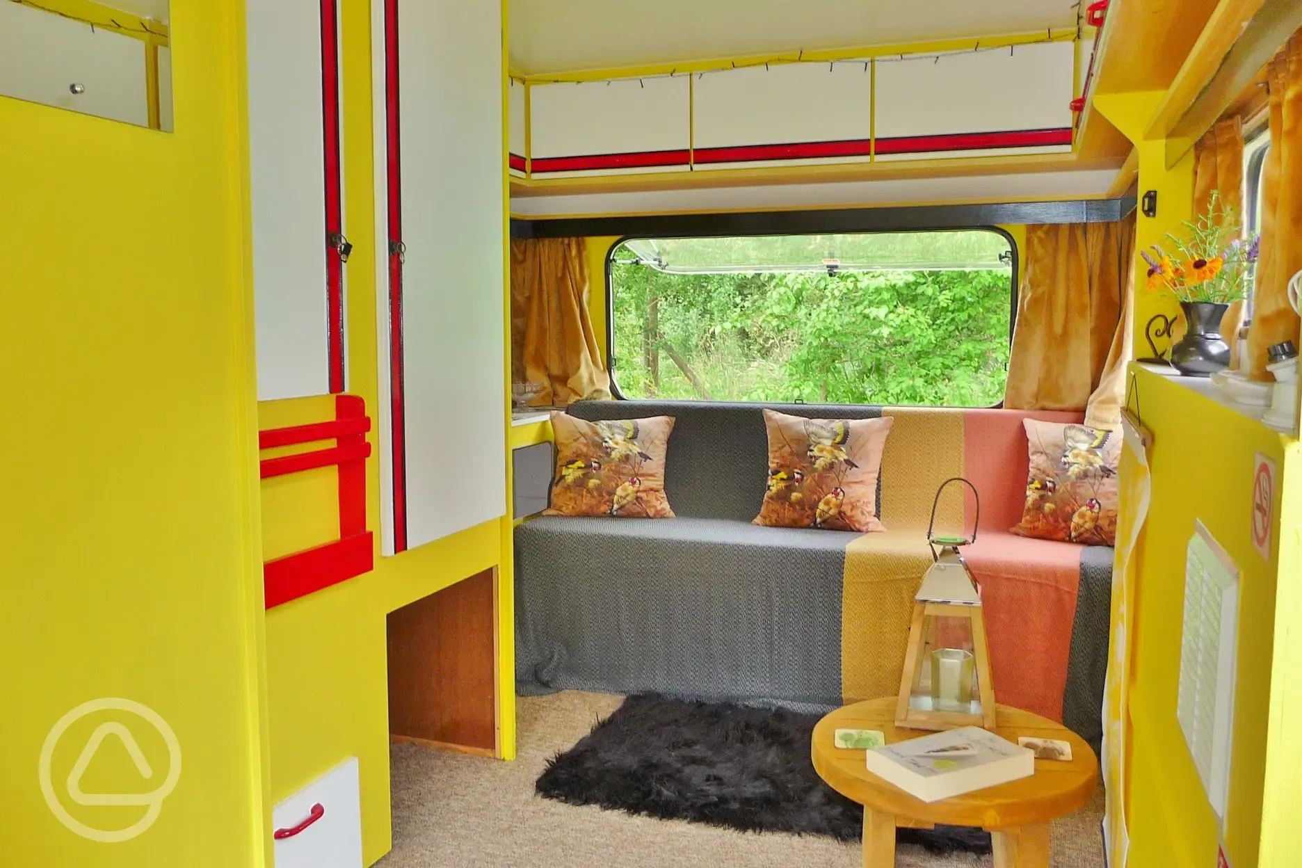 Caravan interior