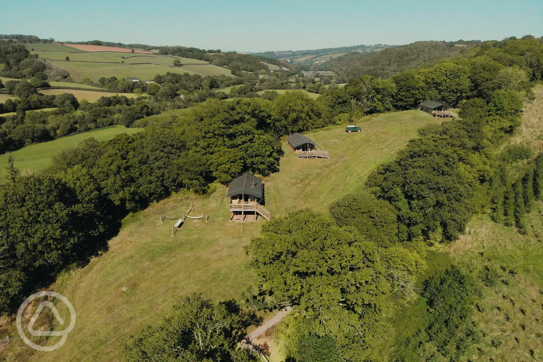 Aerial of the site