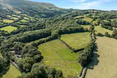 Aerial of the campsite