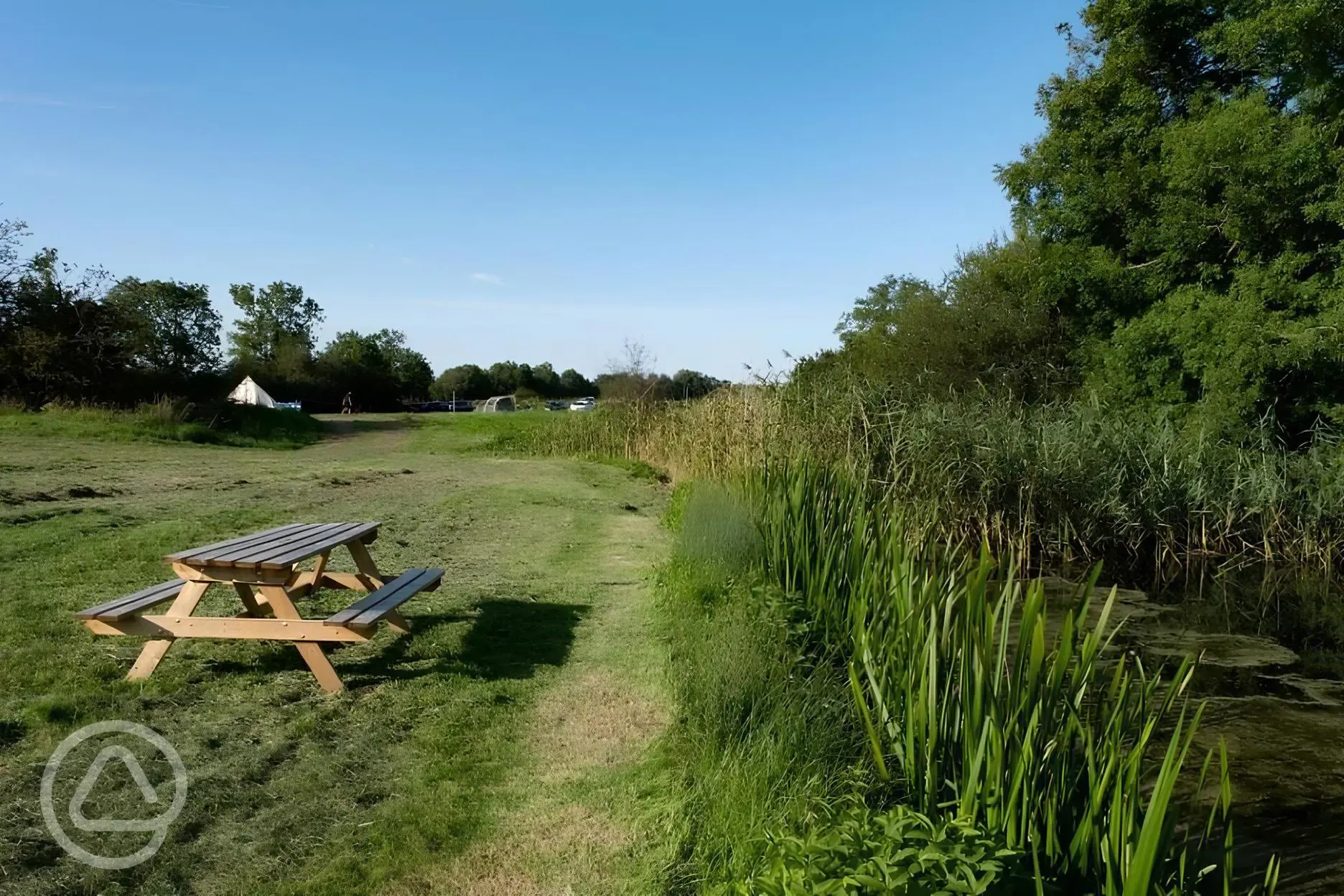 Riverside seating