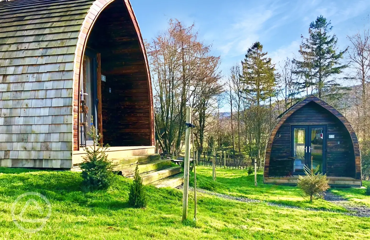 Camping pods