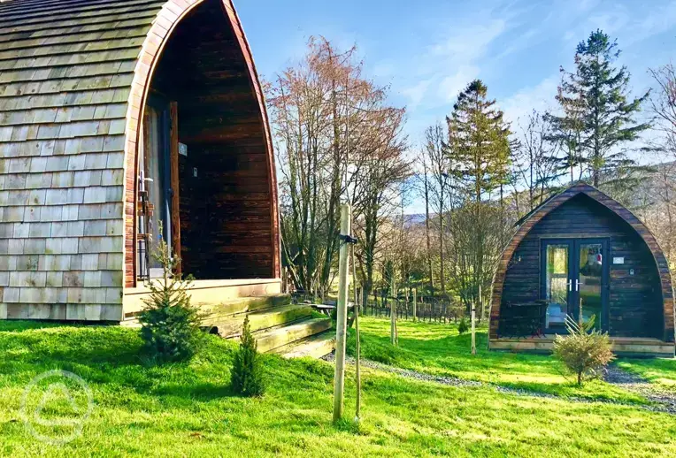 Camping pods