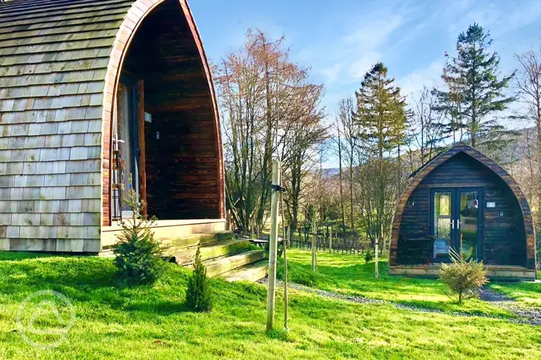 Camping pods