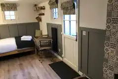 Roseberry shepherd's hut interior