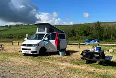 Non electric hardstanding campervan pitches