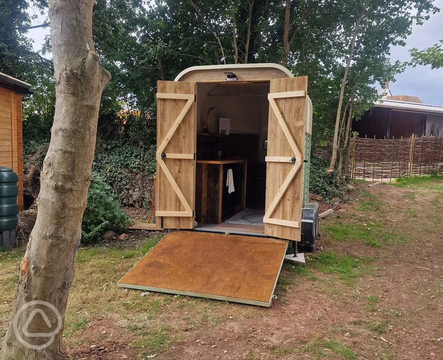 Geodome kitchen