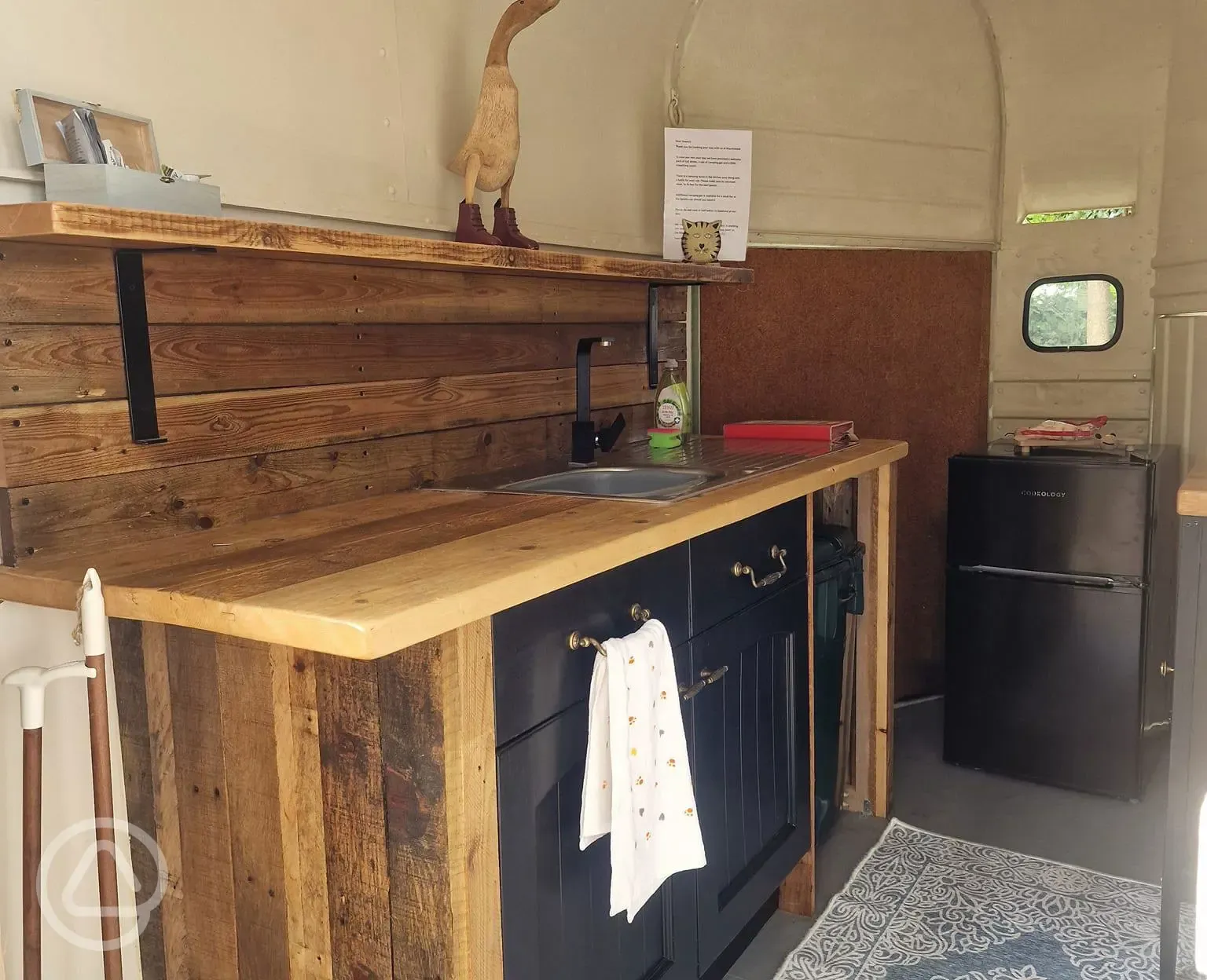 Geodome kitchen