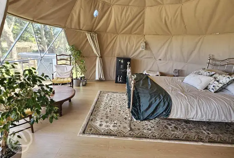 Geodome interior 