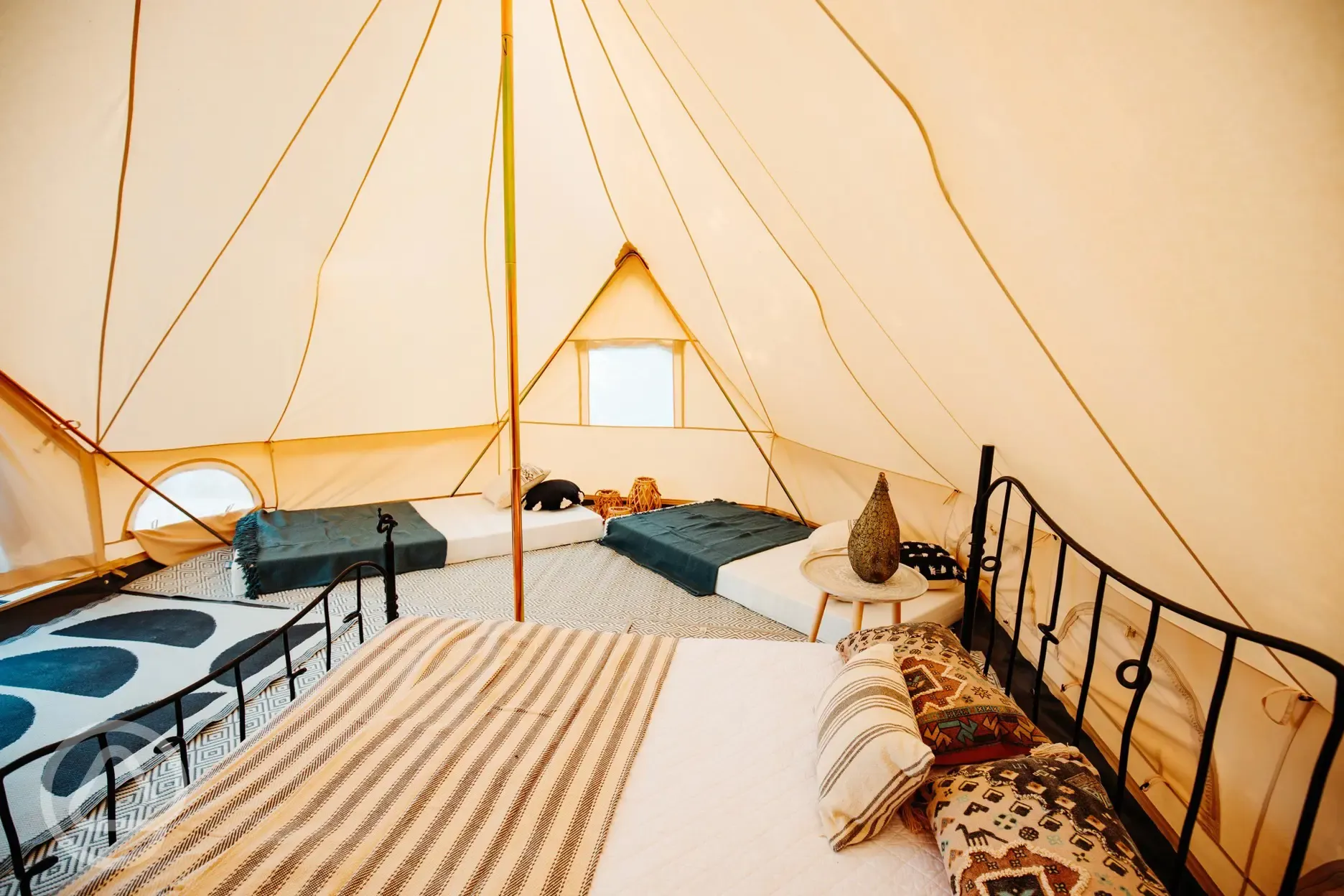 Emperor bell tent interior