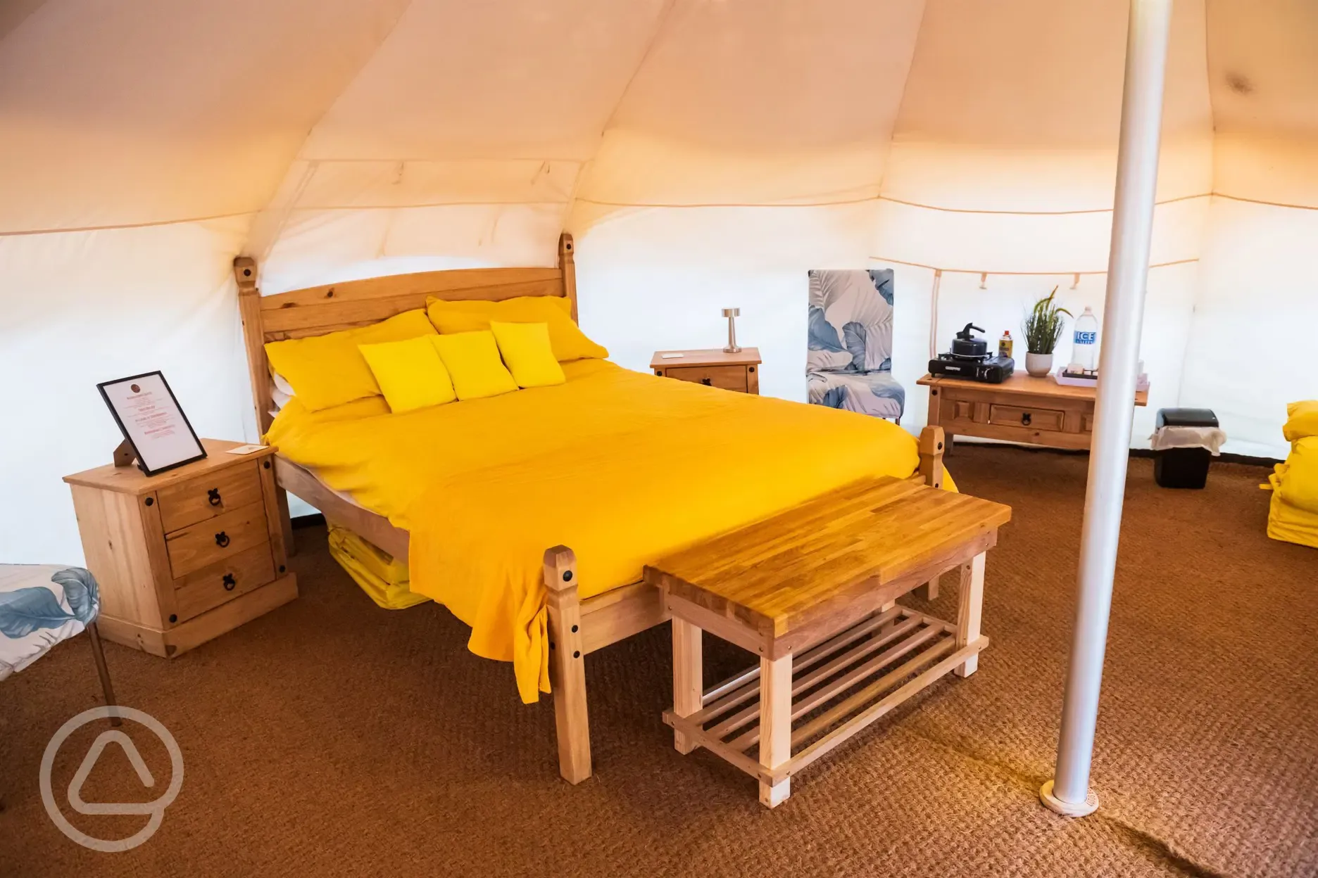 6m Luna Belle Tent interior