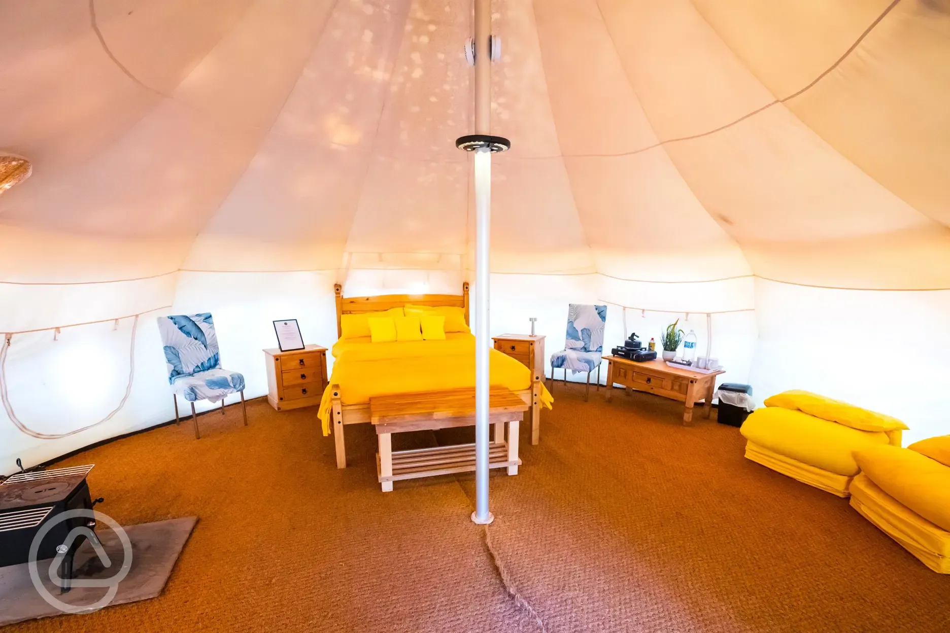 6m Luna Belle Tent interior