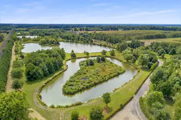 Aerial of the site
