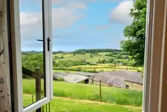 Countryside views from the shepherd's hut Countryside views from the shepherd's hut